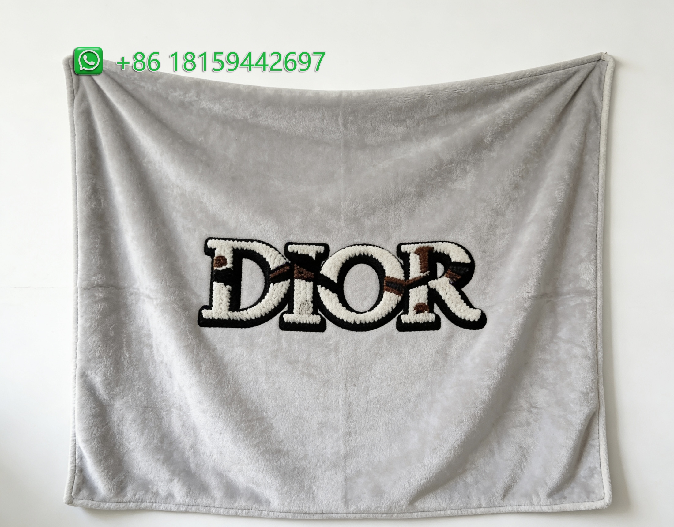 Dior Throw Blankets